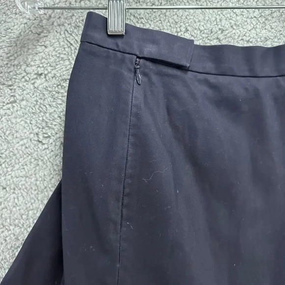 COS Women's Size 8 Navy Pleated Skirt with Ballon Shape Structure - Picture 7 of 10